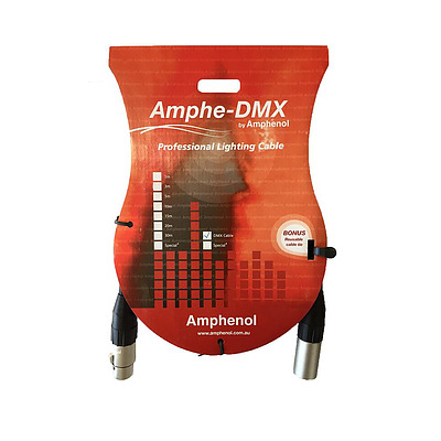 3m 5 Pin XLR-XLR DMX Cable