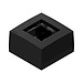 Surface Mount Box 45 x 45mm - Black