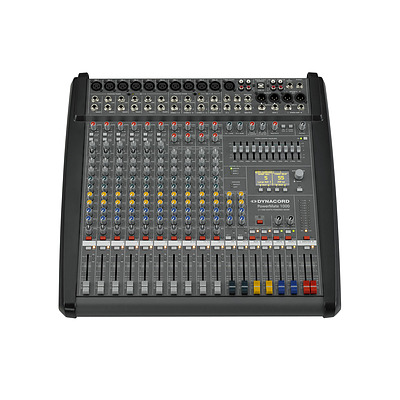 10 Channel Powered Mixer