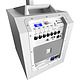 Portable Column System with Mixer - White