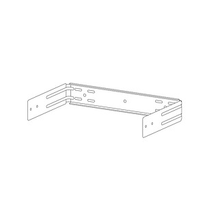 U-Bracket for Subwoofer for EVID-S10.1 Subwoofer - White