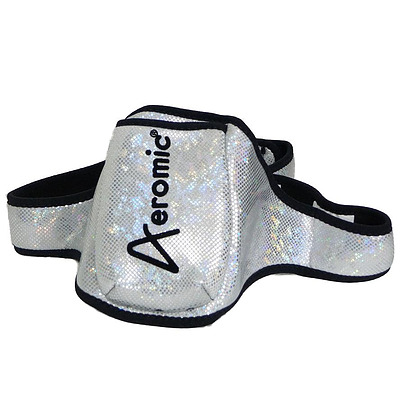 Pouch Belt Silver Glitter