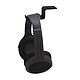 Under Desk Headphone Hange - Black