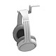 Under Desk Headphone Hange - White