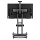 Mobile TV Mount with Adjustable Shelf