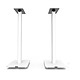 Floor Speaker Stands 32" - White