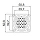 37 Pin Female Panel Mount Connector