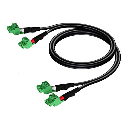 0.5m Dual Terminal Block - Dual Terminal Block Cable