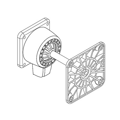 Wall Mount Bracket to suit HPI**/MX801/MX601