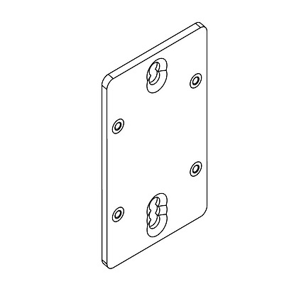 Adaptor Plate for UB1 & UB2 to fit HPI5/25/8i