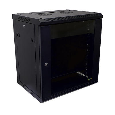 Wall Mount Rack - 12RU x 600 Deep