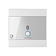 Universal Wall Panel with Bluetooth Receiver Input - White