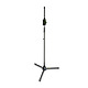 Straight Microphone Stand with Folding Tripod Base