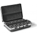 BOSCH TRANSPORT CASE WITH WHEELS & HANDLES FITS 10x CCSD-D 2 x LOCKS ALIMINUM SILVER/BLACK