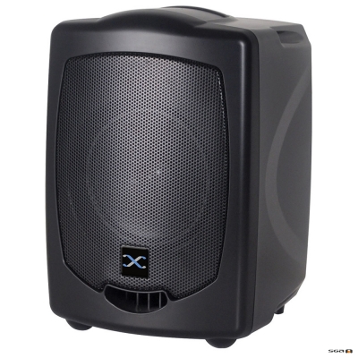 PARALLEL AUDIO HELIX 765 SERIES LITHIUM WIRELESS PORTABLE PA SOUND SYSTEM BLACK 70W (50W RMS) WITH BLUETOOTH SD/ USB PLA