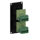 CAYMON CASY 1-SPACE SPEAKER MODULE, 2x NEUTRIK NL4 SPEAKON (M) - 2x TERMINAL BLOCK