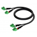 AUDIO PRO 1.5M DUAL TERMINAL BLOCK - DUAL TERMINAL BLOCK CABLE